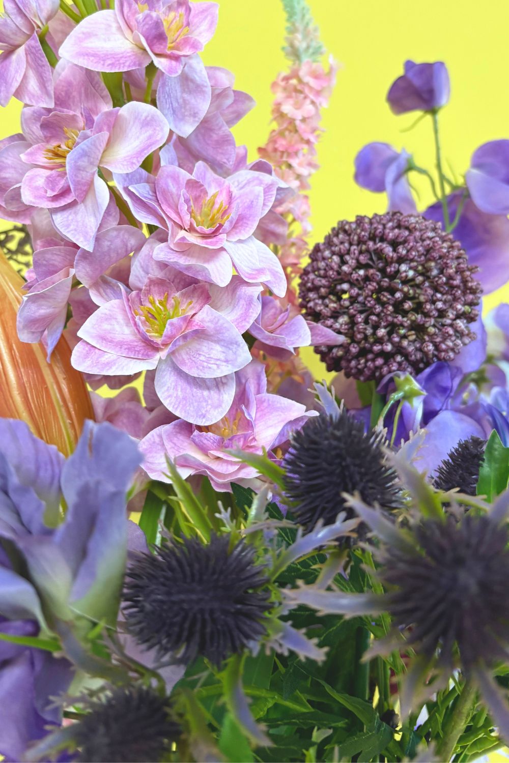 Détails 3 du Bouquet Artificiel Purple Paradise