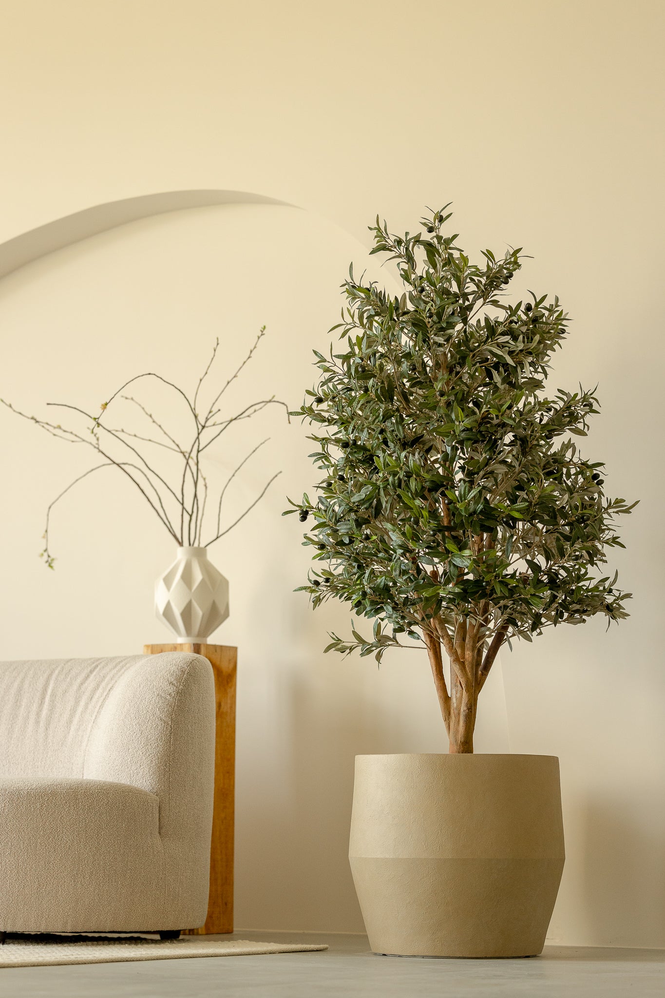 Photo d'ambiance du Olivier Artificiel 170cm Deluxe