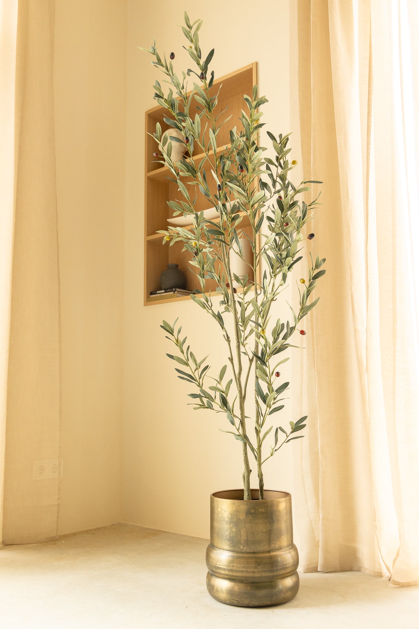 Arbre d'olivier artificiel 180 cm