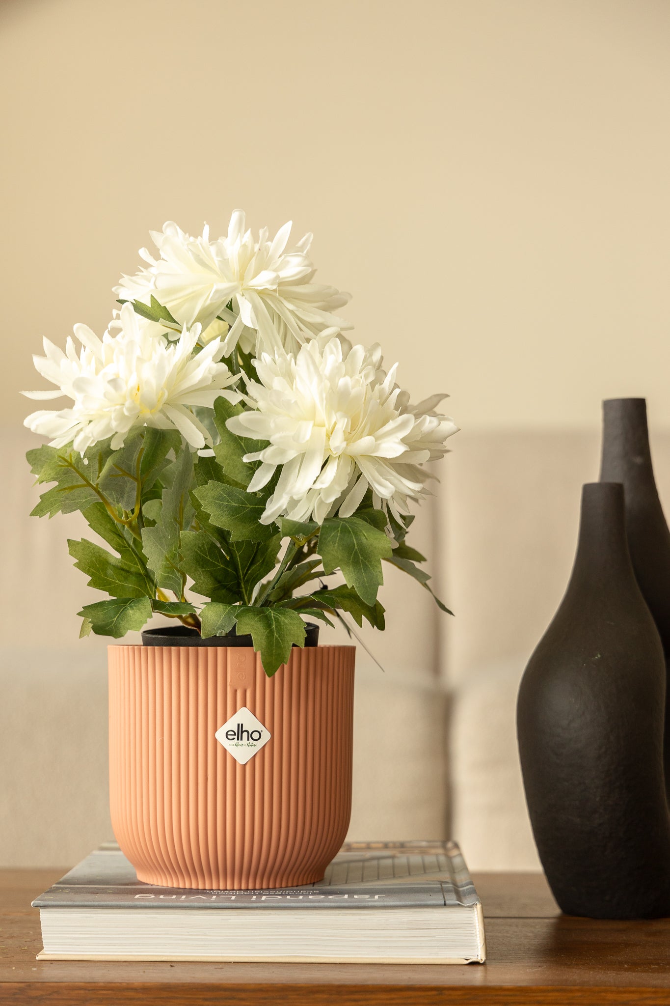 Plante Artificielle Chrysanthème 30 cm Blanc