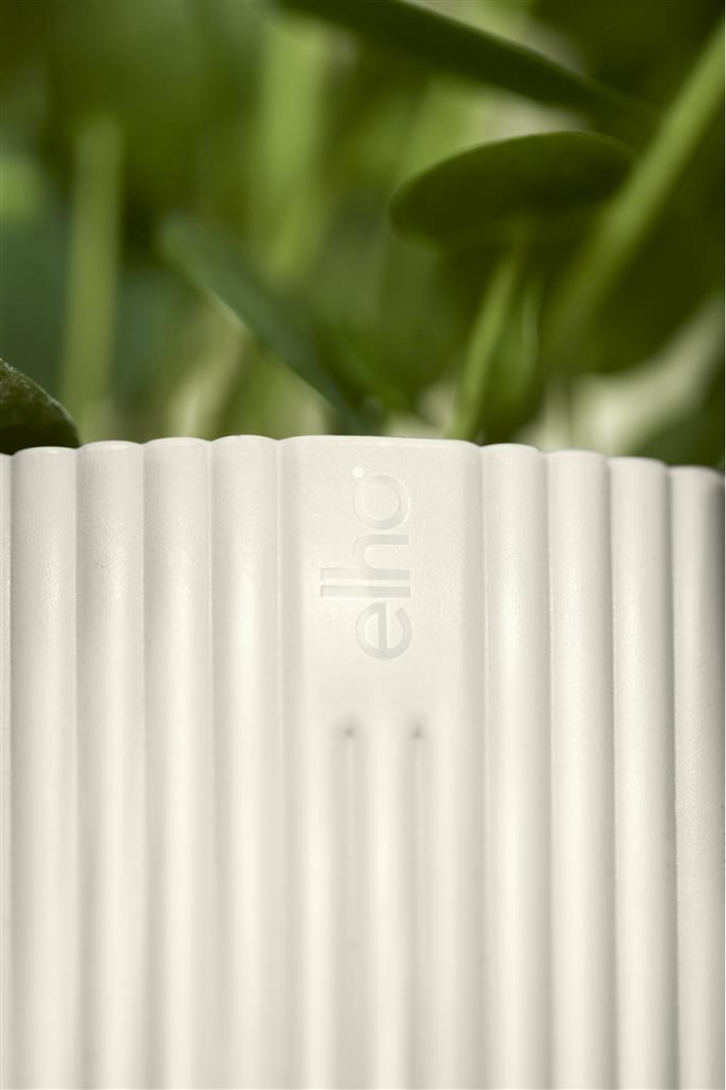 Détails du Pot de fleur Elho Vibes Fold rond 16 cm Blanc Soyeux