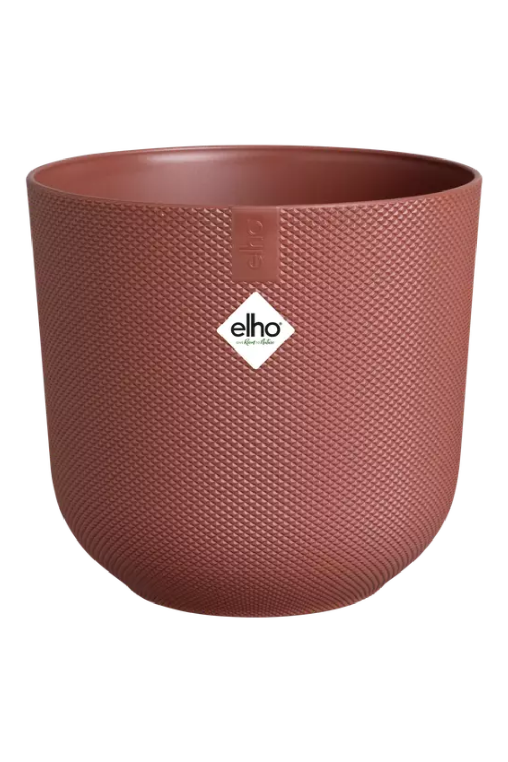 Pot de fleur Elho Jazz rond 19 cm Rouge Toscane