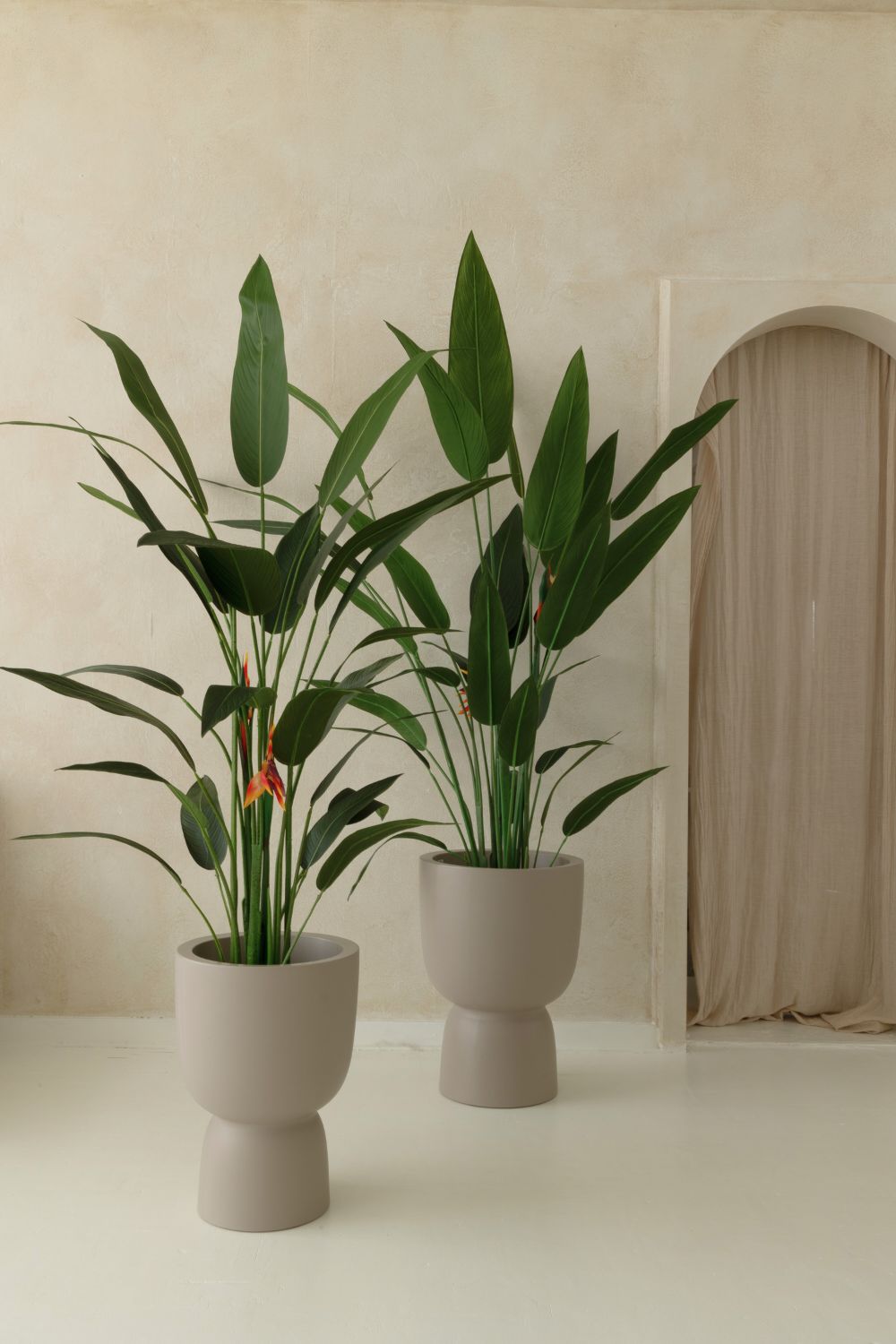Strelitzia artificielle avec fleur 180 cm