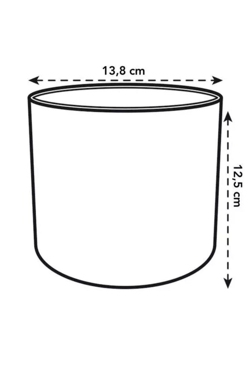 Dimensions du Pot de fleur Elho B. for Soft Round 16 cm Vert Feuille