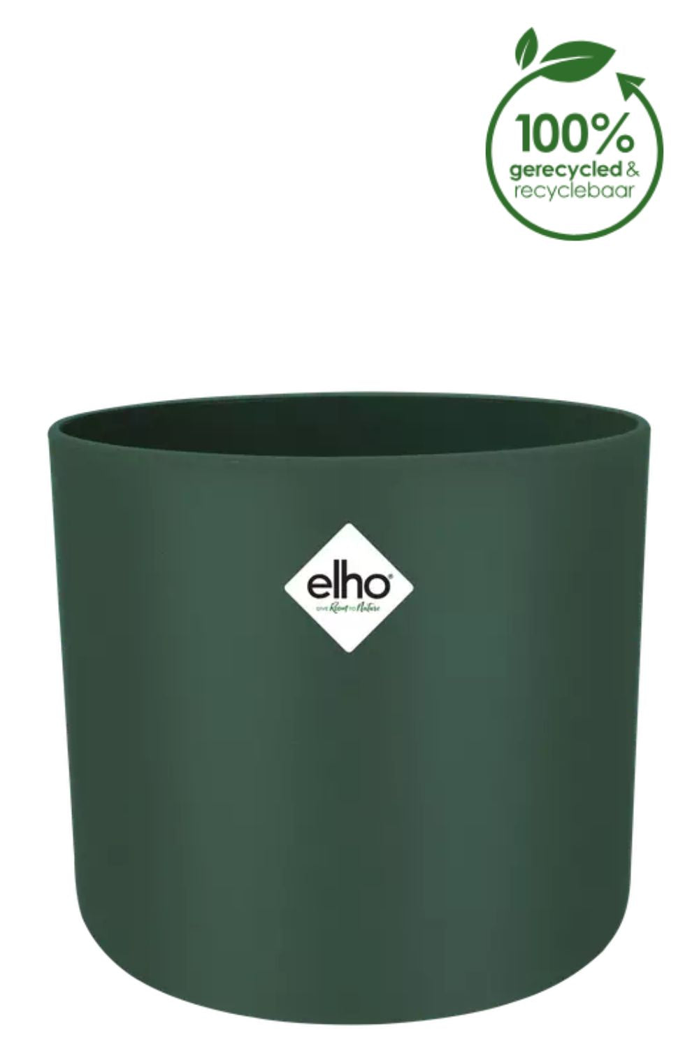 Pot de fleur Elho B. for Soft Round 18 cm Vert Feuille