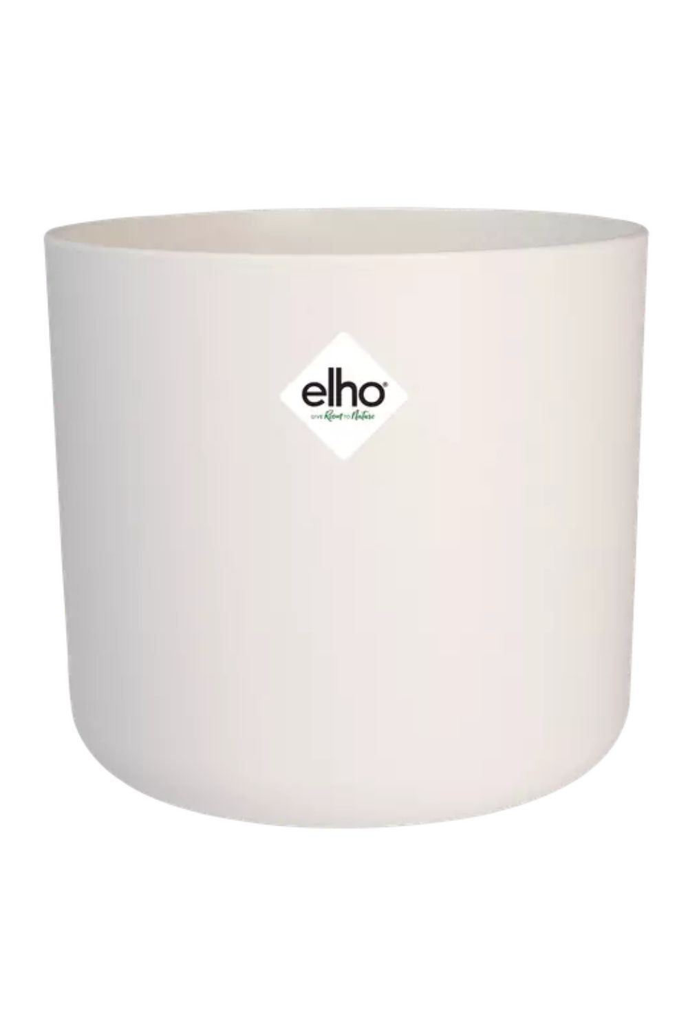 Pot de fleur Elho B. for Soft Round 16 cm Blanc Soyeux