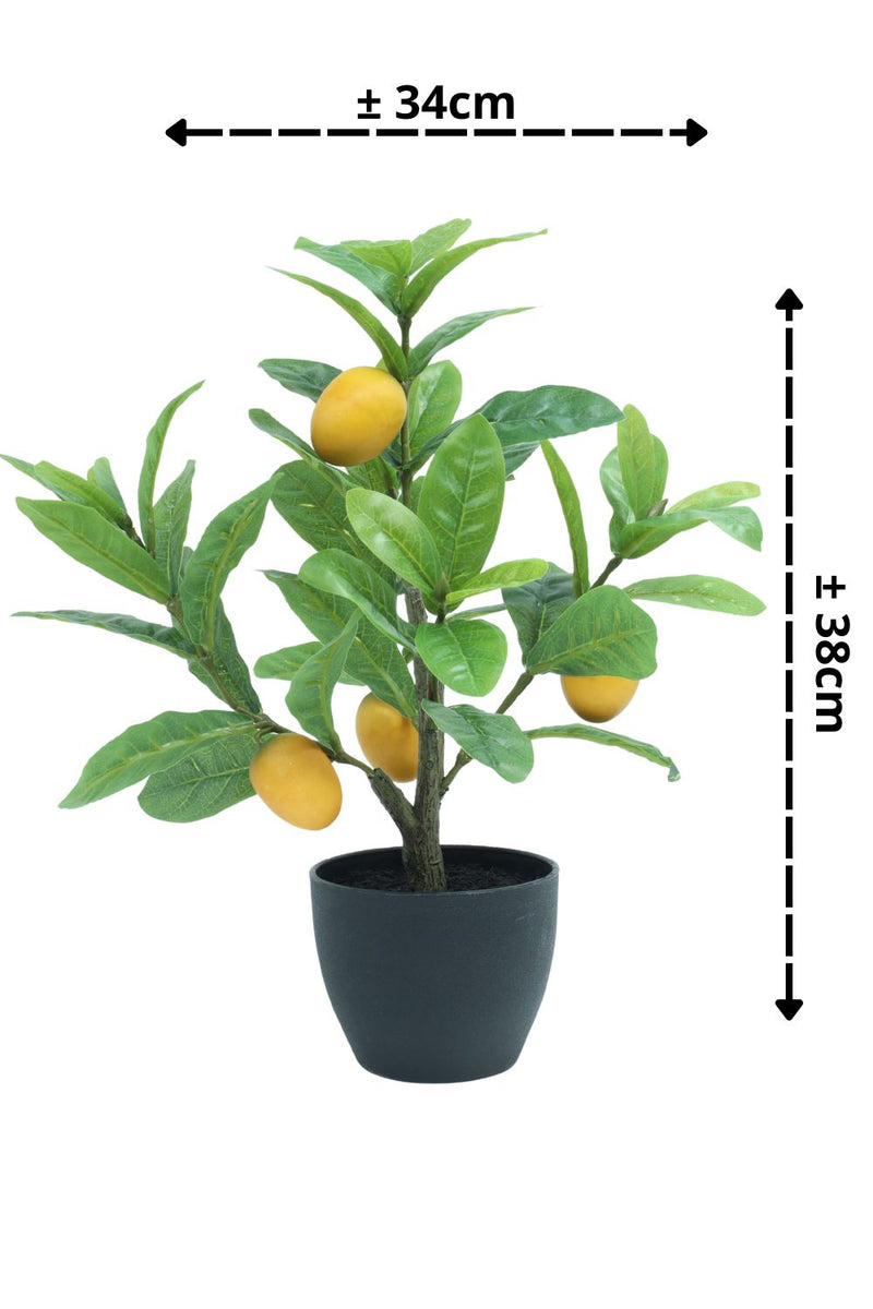 Plante artificielle Citronnier 40 cm