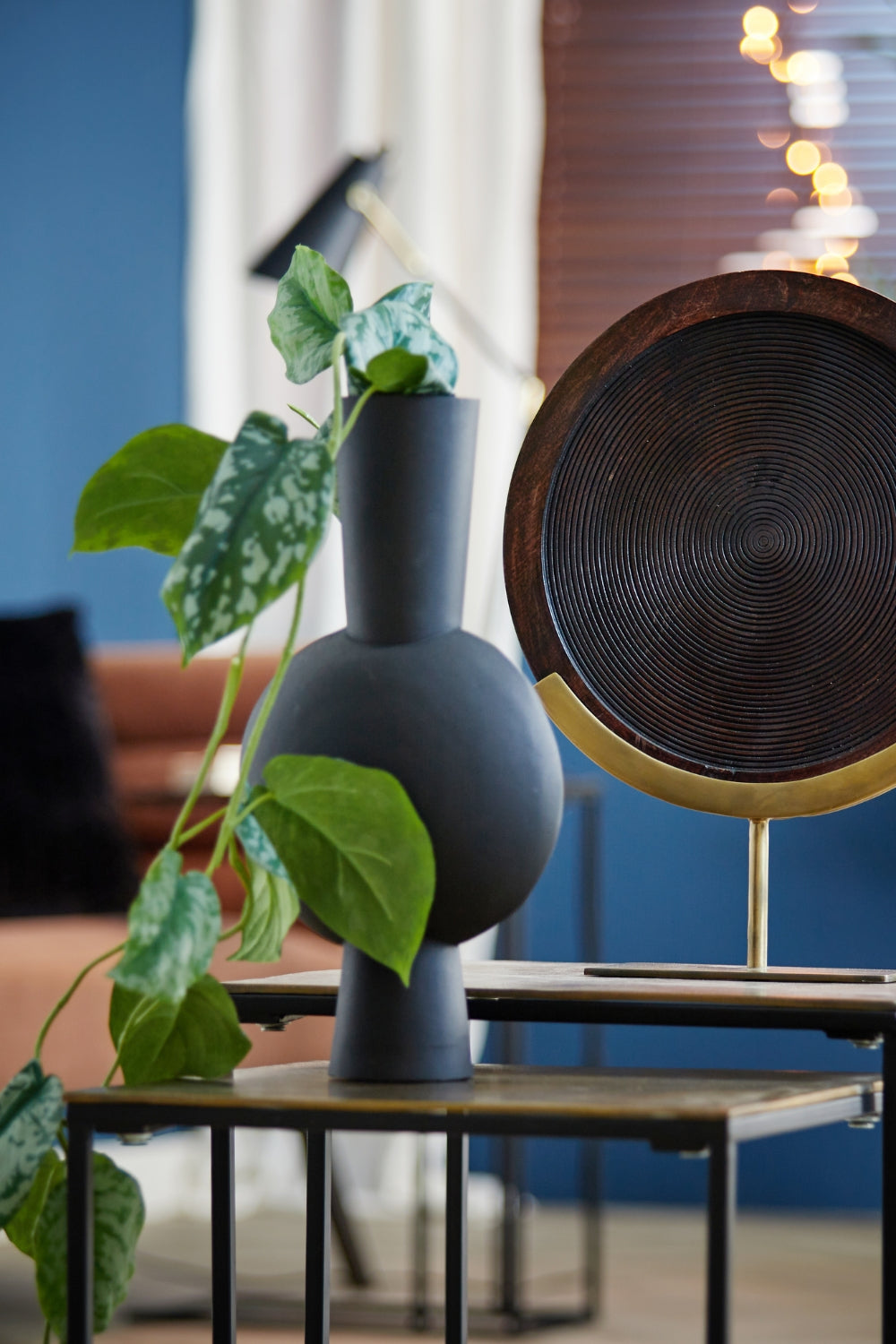 Photo d'ambiance du Vase Kavandu Noir 40x22