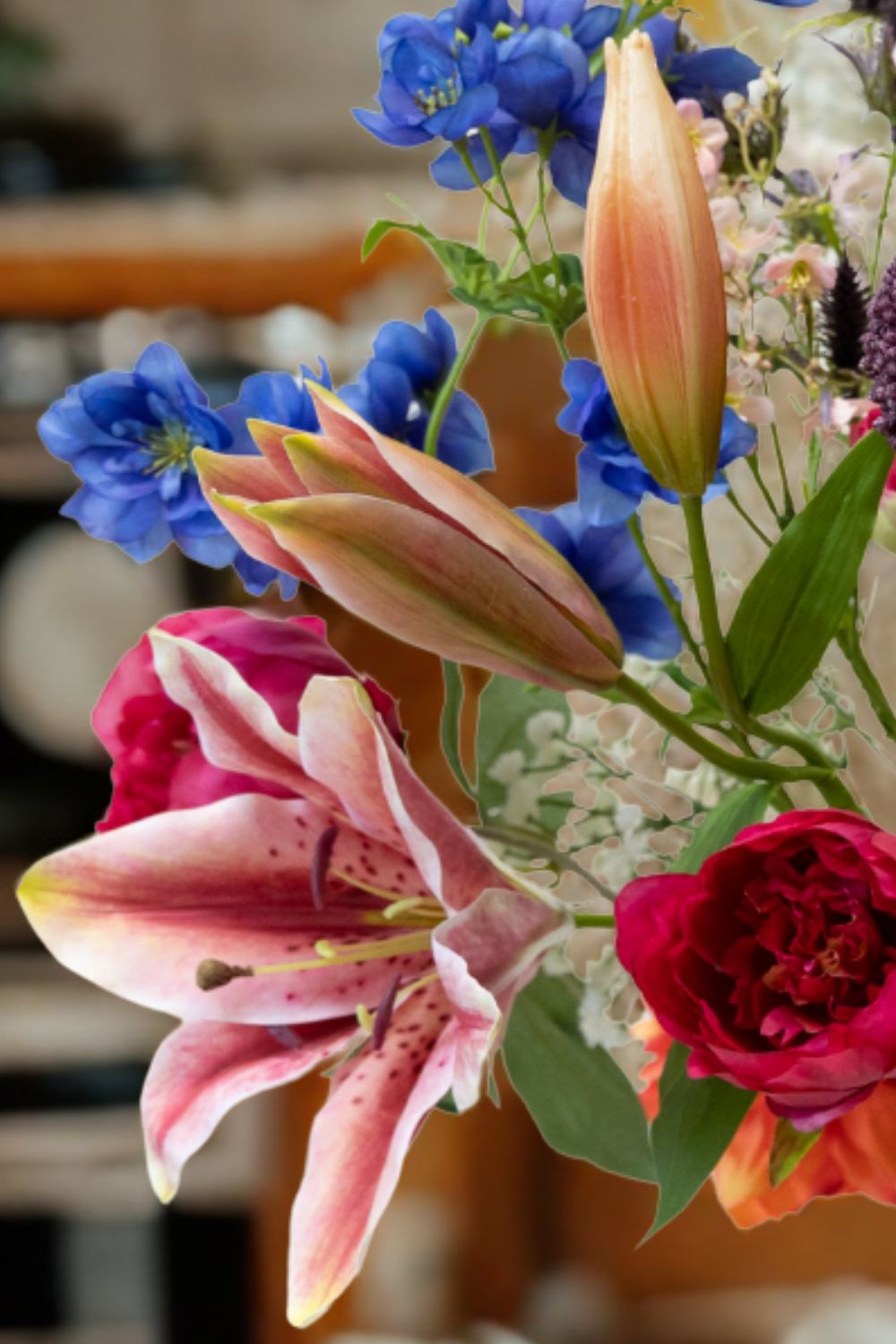 Détails 2 du Bouquet Artificiel Meadow Magic