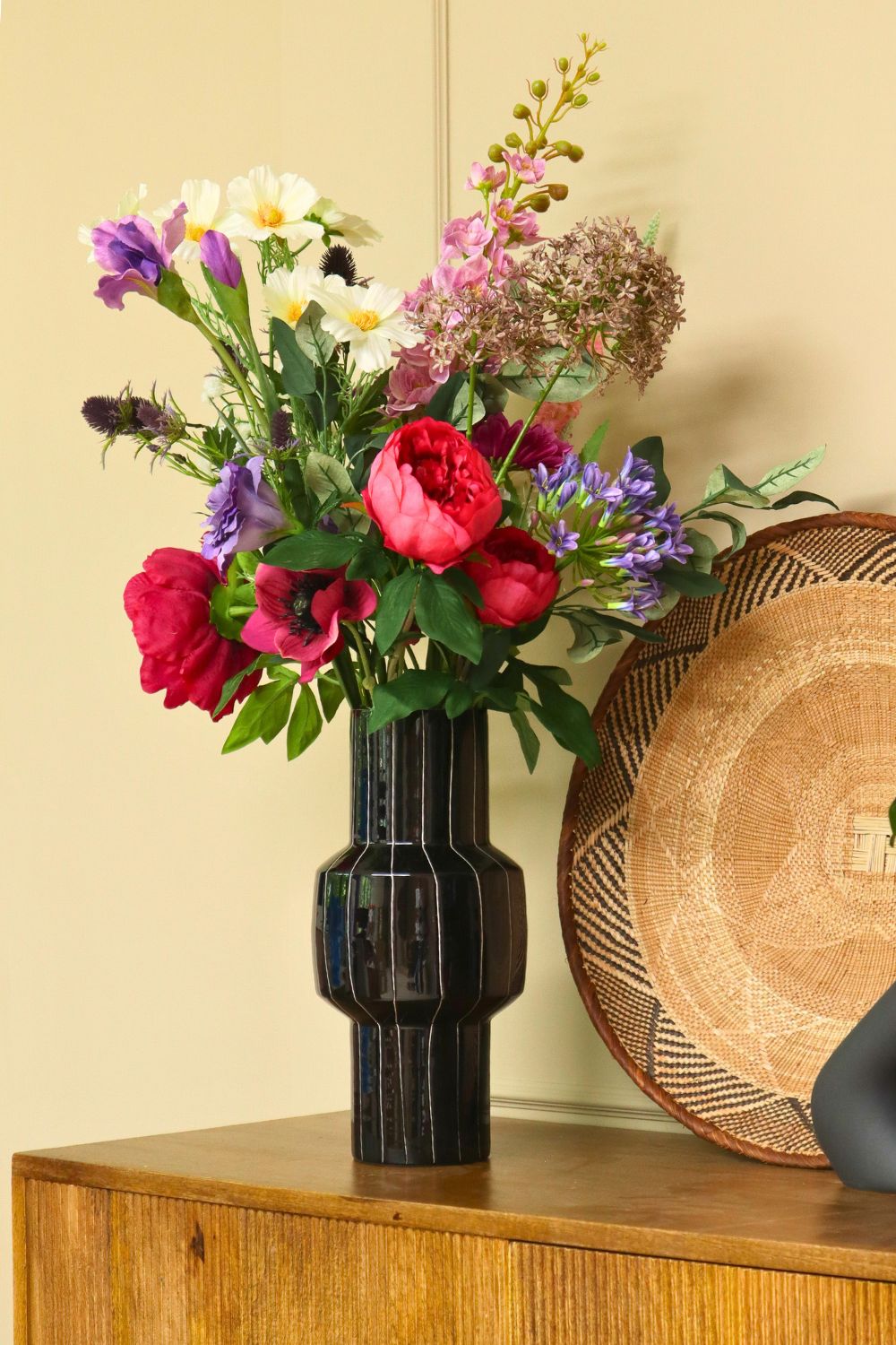 Photo d'ambiance du Bouquet Artificiel Fuchsia Fantasy