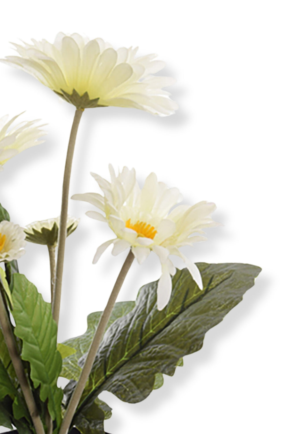 Plante Artificielle Gerbera 35 cm Crème