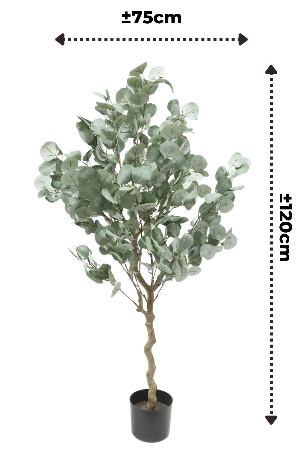 Eucalyptus artificiel 120 cm