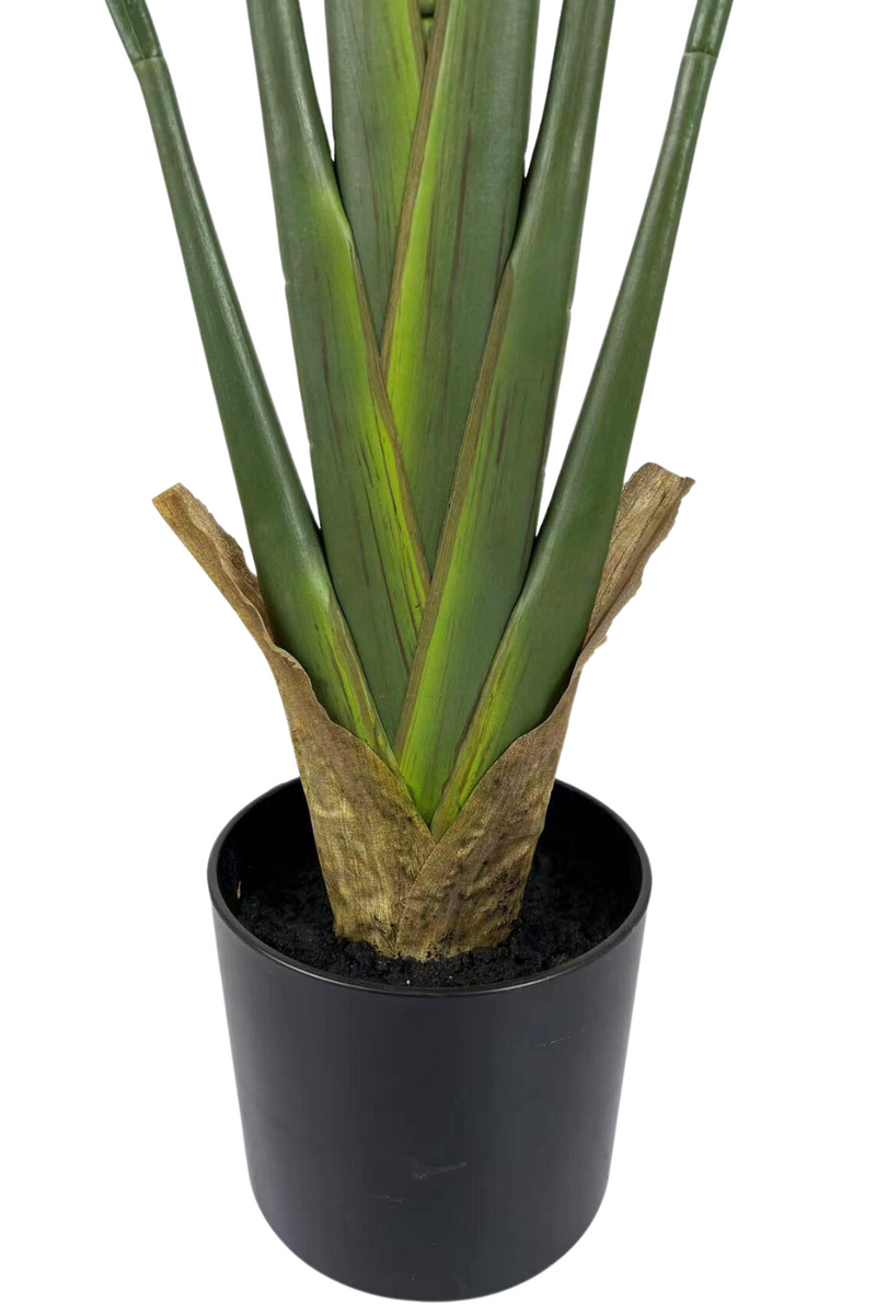 Dessous de la Strelitzia Artificielle 140cm