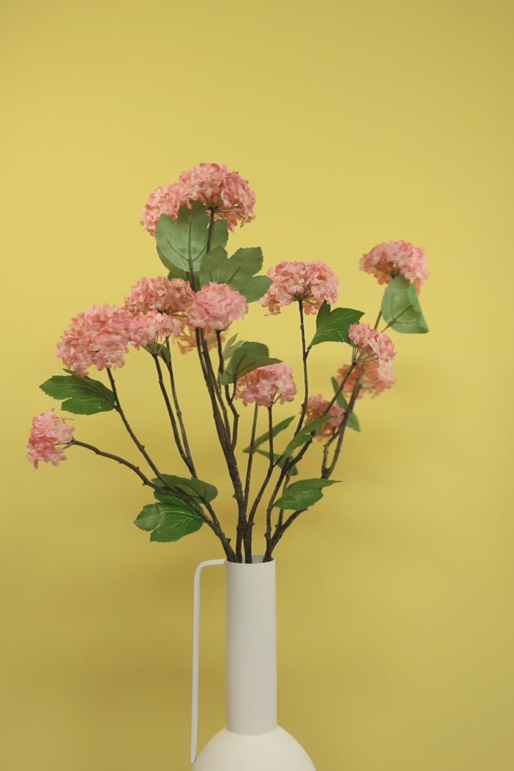 Vidéo du Bouquet Artificiel Viburnum VIbes Pink