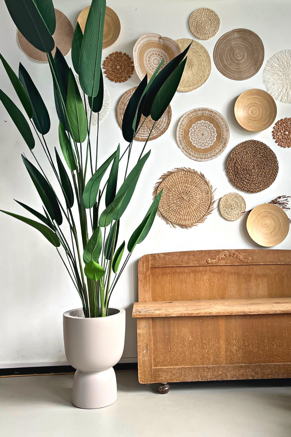 heliconia kunstplant 220cm sfeerbeeld